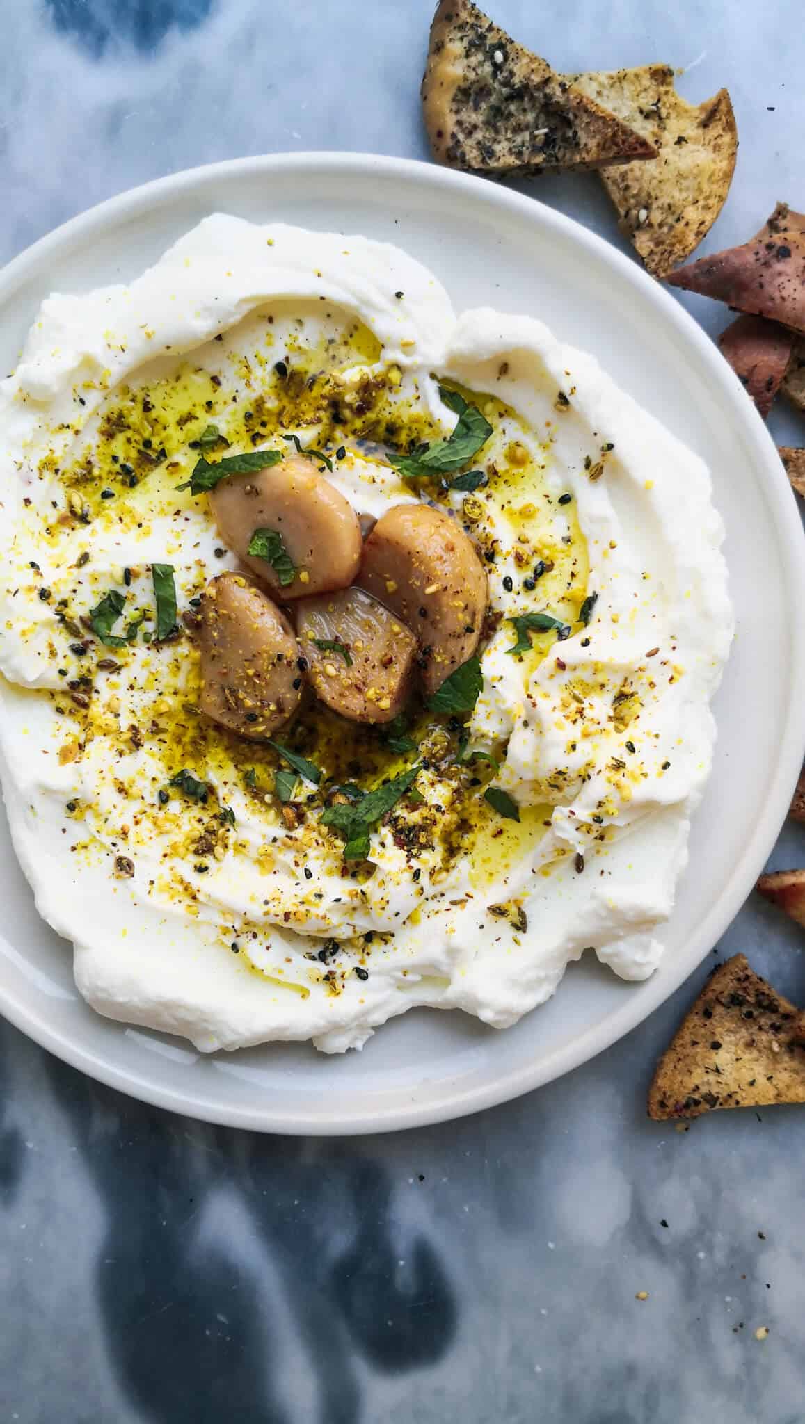 Creamy Spinach and Feta Dip (5 Minutes) Dished by Kate