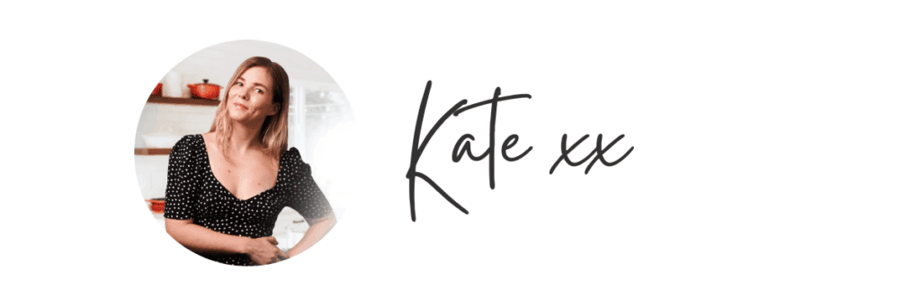 Kate sign-off.