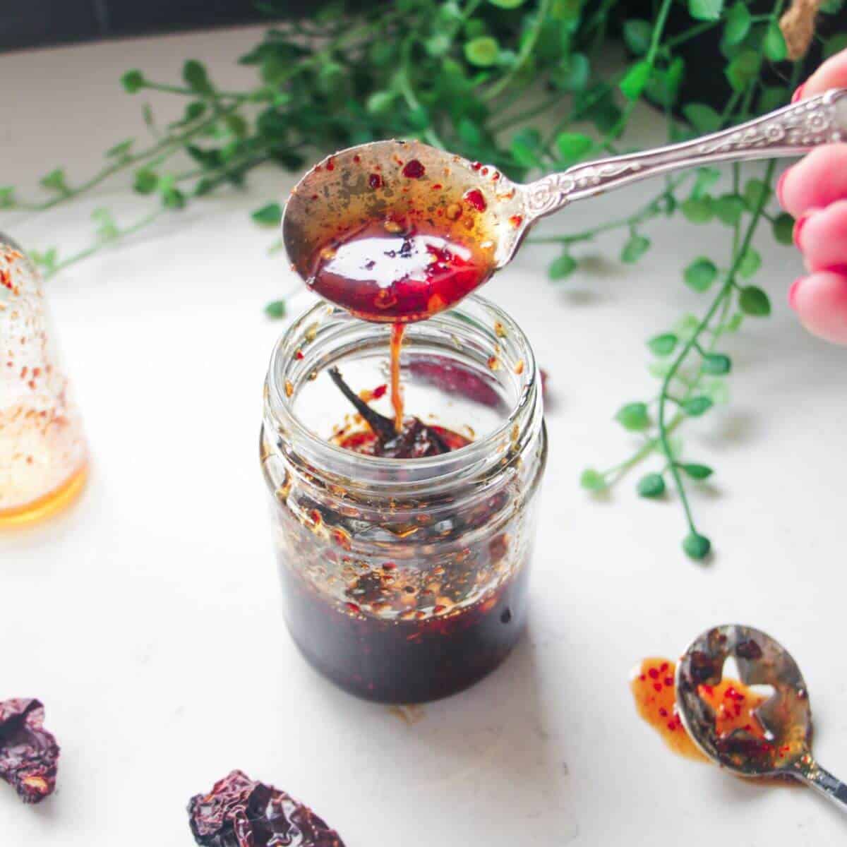 How to Make Hot Honey Sauce - Dished by Kate