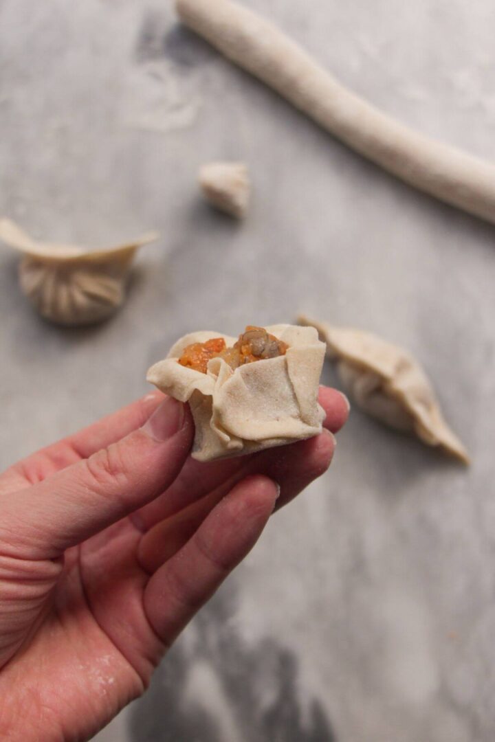 Three Easy Ways to Fold Dumplings - Dished by Kate