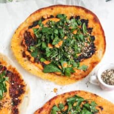 Lahmacun Smash Tacos with Smoky Red Pepper Sauce-image