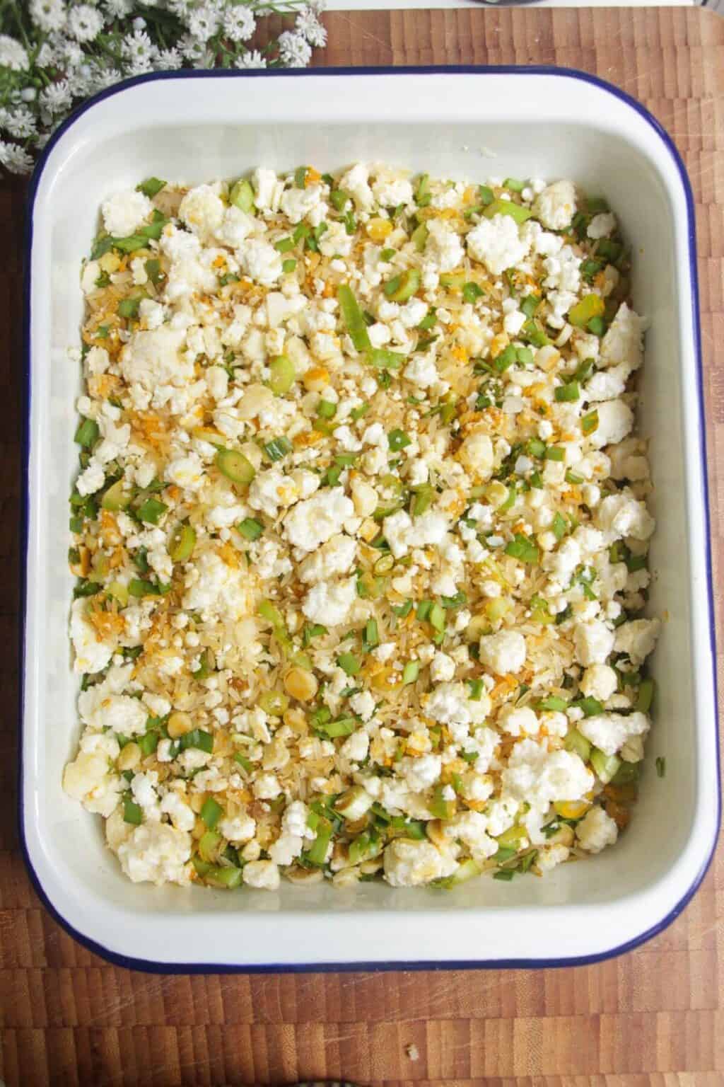 Baked Rice Shells Life Changing Loaded Baked Rice - Dished by Kate