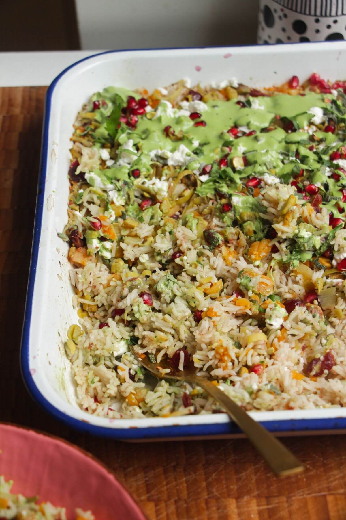Celebration Baked Rice Pilaf - Dished by Kate