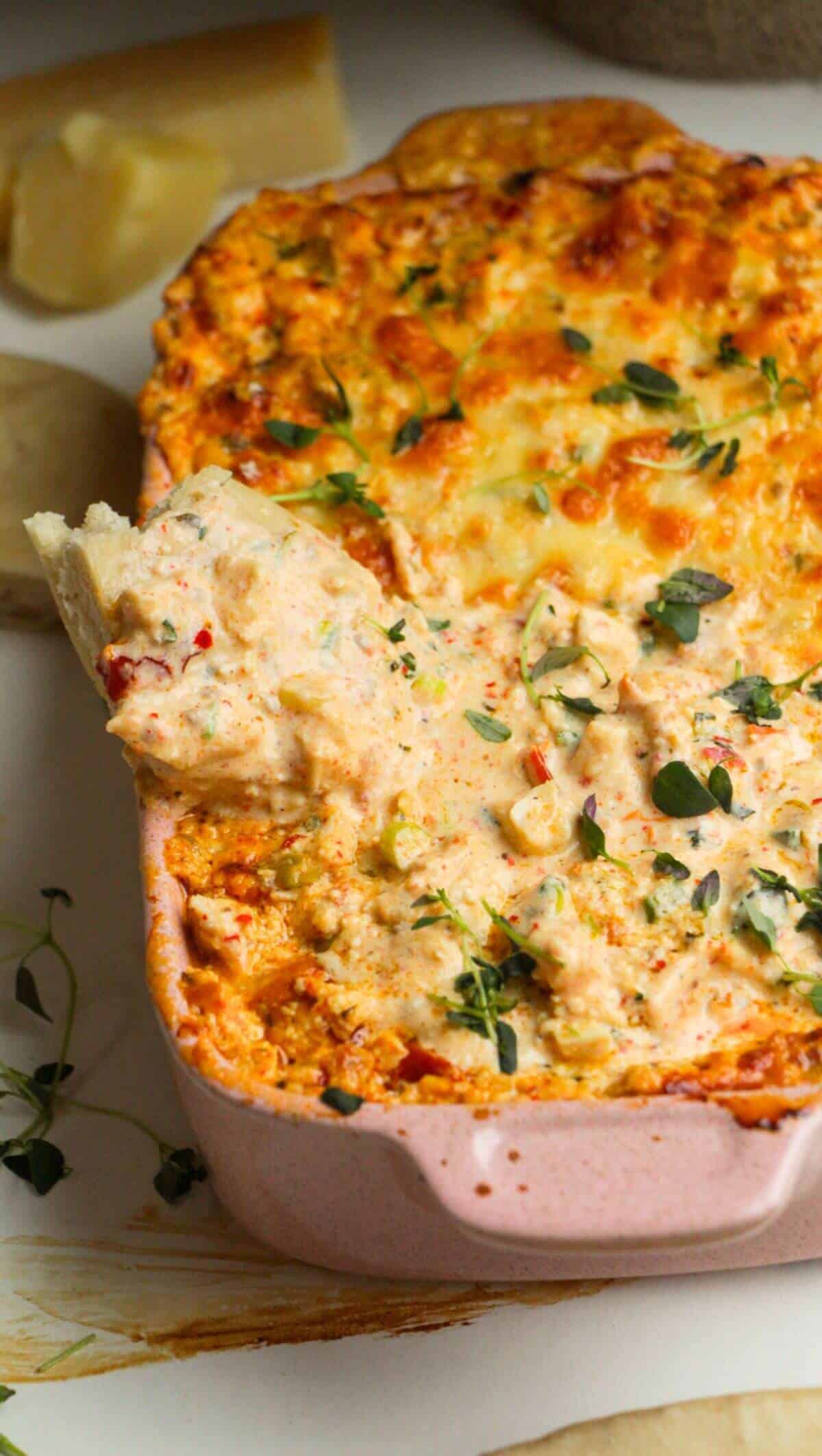 Creamy Baked ‘Marry Me’ Chicken Dip