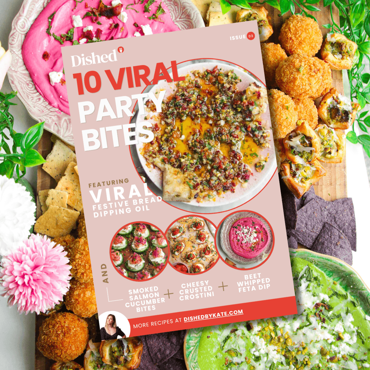 Party food ebook cover.